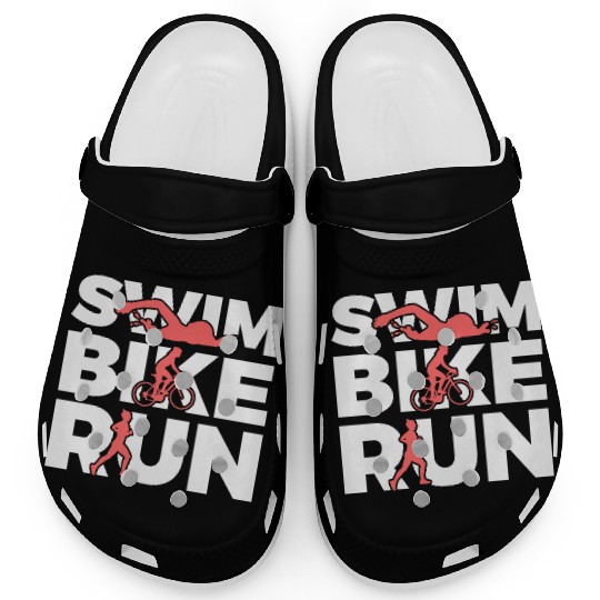 Swim Bike Run Repeat Clogs