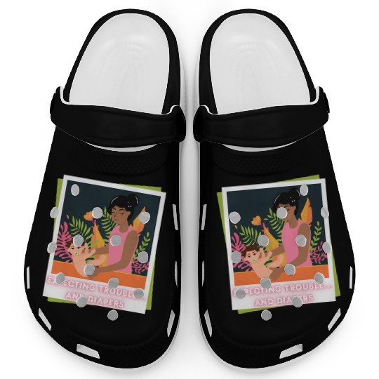 First Time Mom Vibes – Expecting Mother Clogs