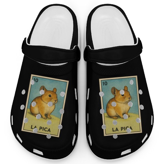 LA PICA - THE ROCK RABBIT - LA LOTERÍA Clogs