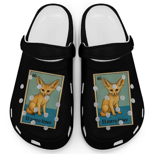 EL ZORRO FÉNEC - THE FENNEC FOX - LA LOTERÍA Clogs