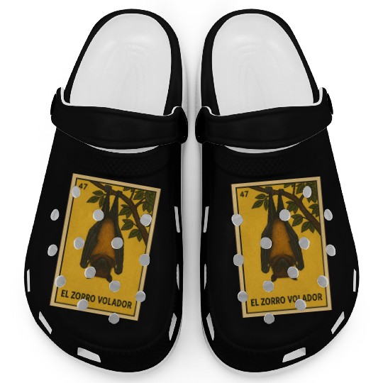 EL ZORRO VOLADOR - THE FLYING FOX - LA LOTERÍA Clogs