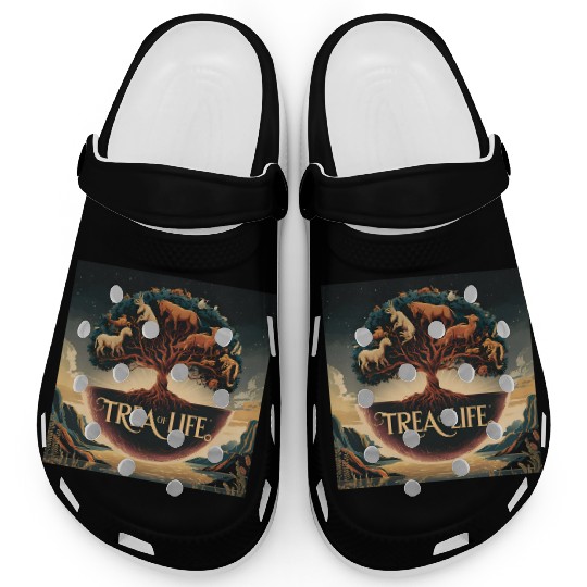 Sacred Tree of Life Clogs