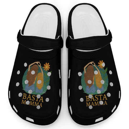 Best Mom Embroidered Style - Mother and Daughter Clogs