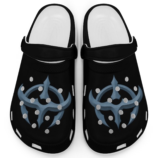 Bold Grey Icon Wear Your Symbol Cool Graphic Clogs