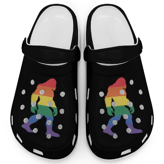 LGBT Big Foot Clogs
