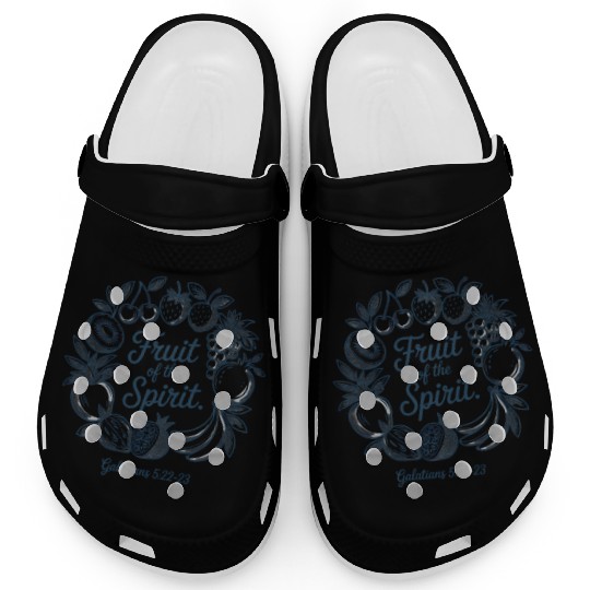 Fruit of the Spirit Christian Summer Clogs