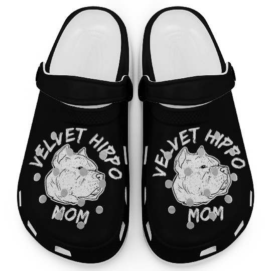 Velvet Hippo Mom – Bully Dog Lovers Clogs