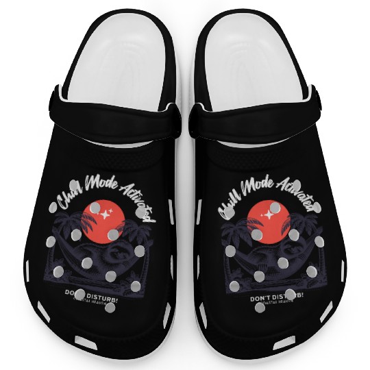 Chill Mode Activated – Sloth Hammock Paradise Clogs