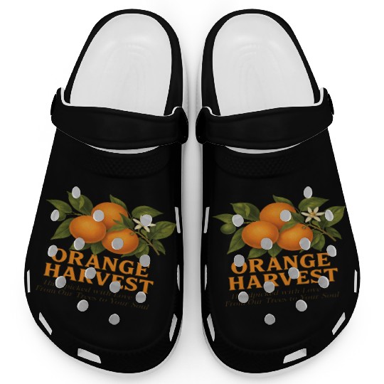 Sunkissed Groves Orange Harvest Clogs