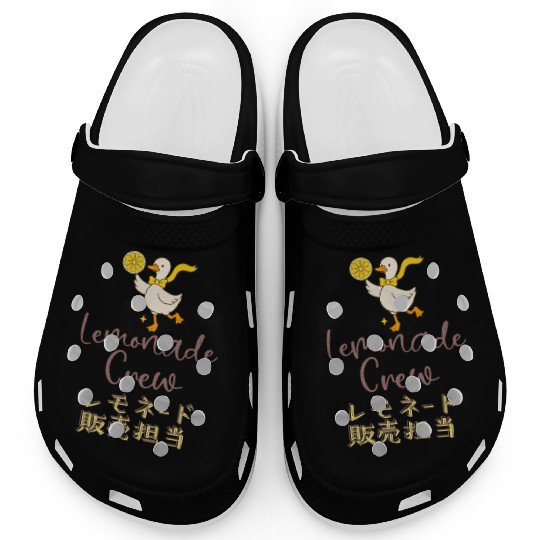Lemonade Crew Kawaii Goose Clogs