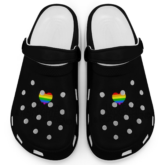 I love my daughter & her girlfriend gay rights Clogs