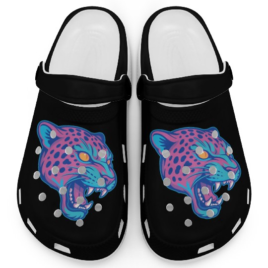 Jaguar pastel Clogs