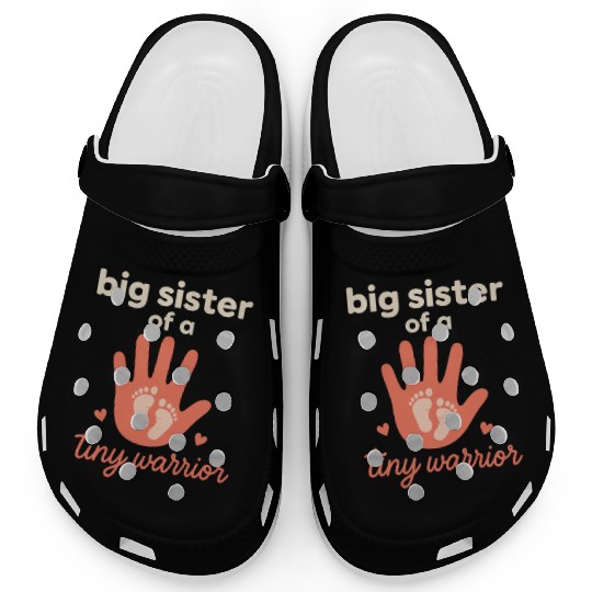 NICU Sibling Preemie Big Brother Big Sister Clogs