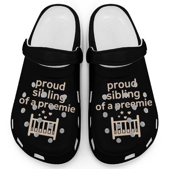 NICU Sibling Preemie Big Brother Big Sister Clogs