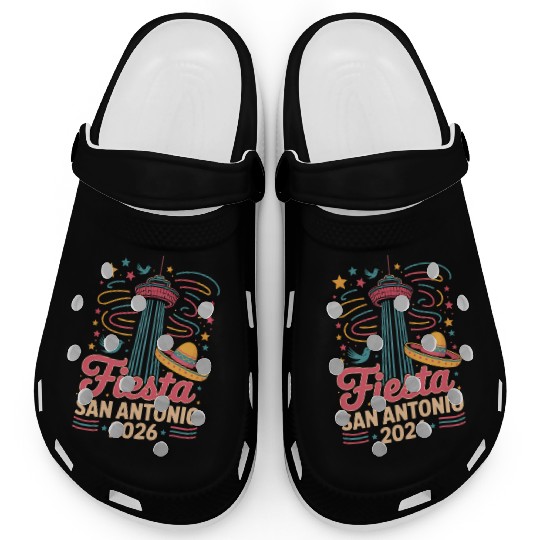 Funny San Antonio 2026 Fiesta Cinco De Mayo Tex Clogs