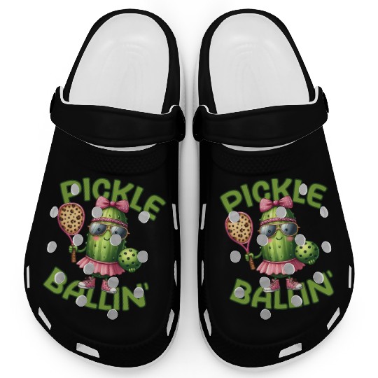 Pickle Ballin Pickleball Dink This Clogs