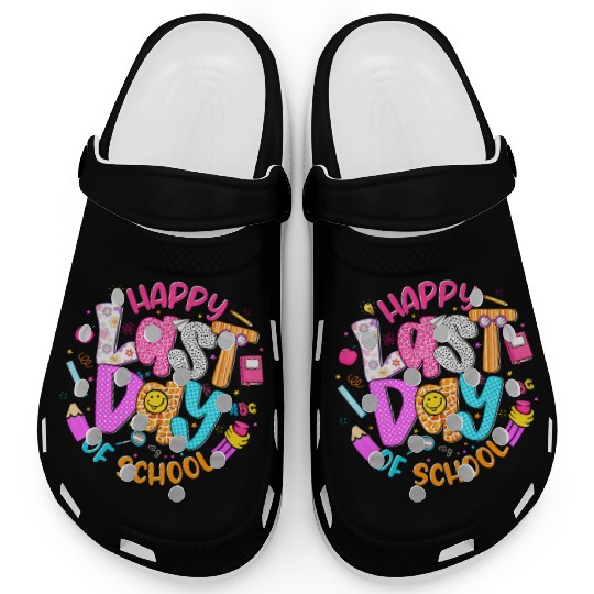 Last Day of School Teacher Clogs