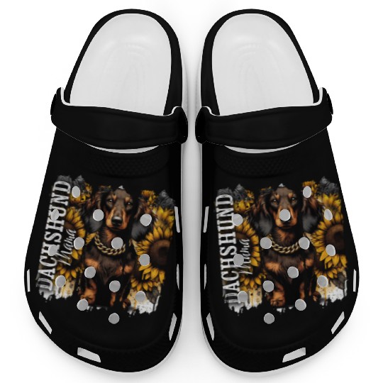 Dachshund Mama Clogs