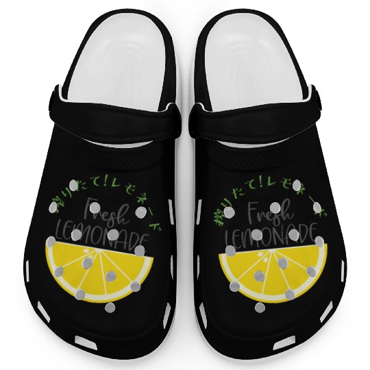 Fresh Lemonade Lemon Slice Clogs