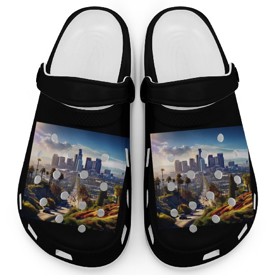 los angeles city. Clogs