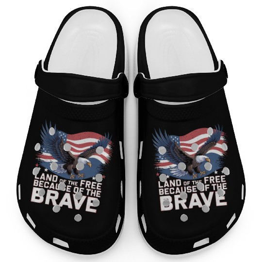 Land of the Free Because of the Brave Clogs