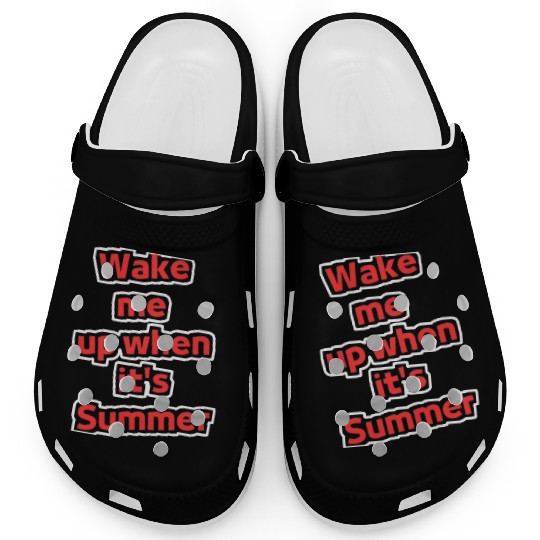Wake me up when it's summer Clogs