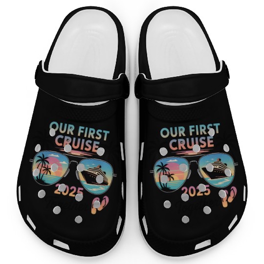 First Cruise 2025 Sunset Sunglasses Design Clogs
