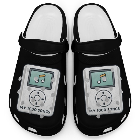 My 1000 Songs MP3 Player Retro 2000s Y2K Clogs