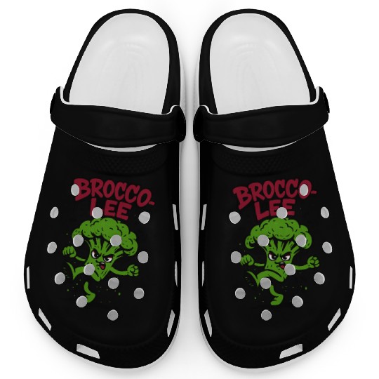 Brocco Lee – Funny Broccoli Karate Clogs