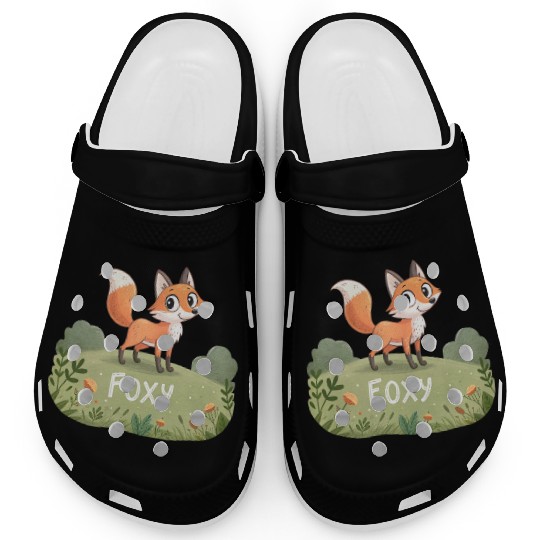 Autumn the Curious Fox Clogs