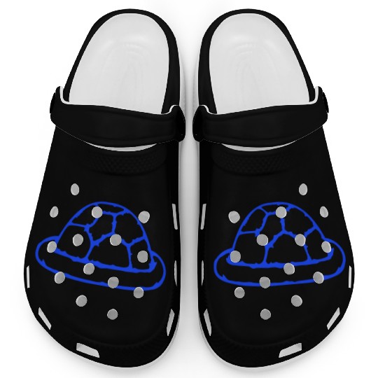 Turtle shell without turtle cute hidden inside fun Clogs