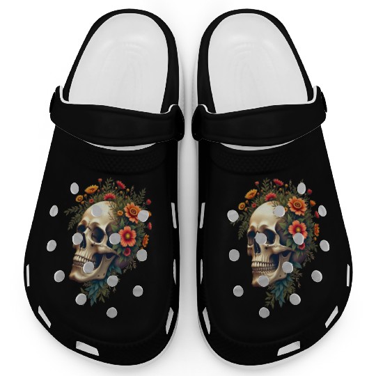 Eco Skull ❘ Nature Vibes ✦ Rebirth Clogs