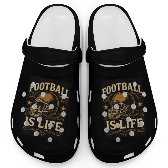 football is life Clogs