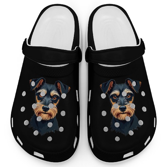 “Miniature Schnauzer” – Bold & Beautiful Dogs Clogs