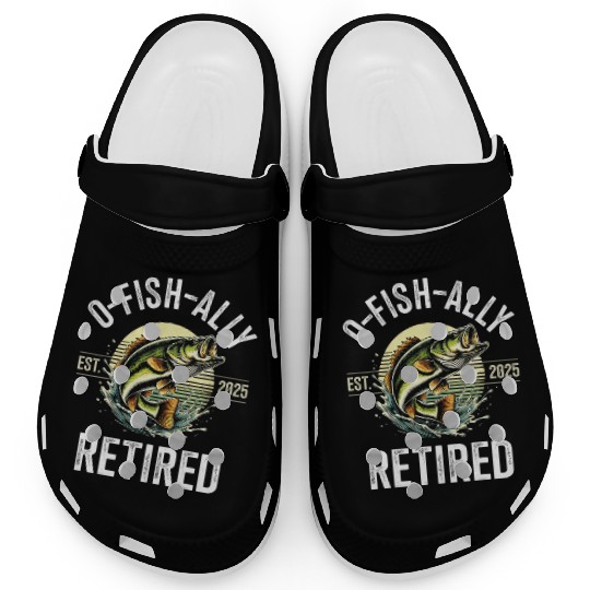 O Fish Ally Retired 2025 for fisherman fishing Clogs