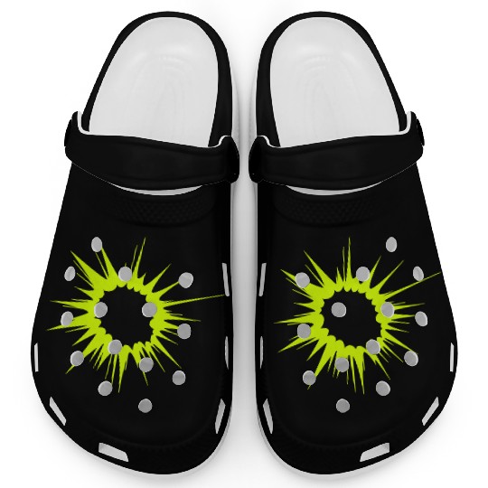 Explosion neon > Vector graphic Clogs