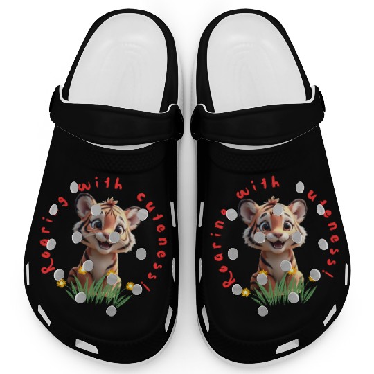 Cute Tiger Clogs