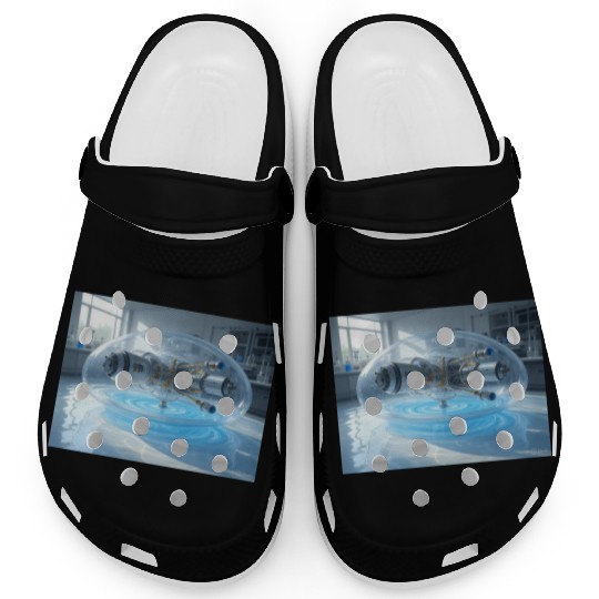 Futuristic Underwater Drone Design Clogs