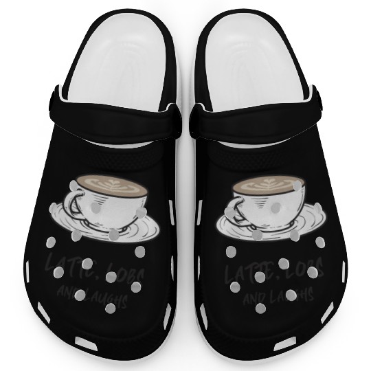 Latte, Lobs and Laughs - Pickleball Coffee Clogs