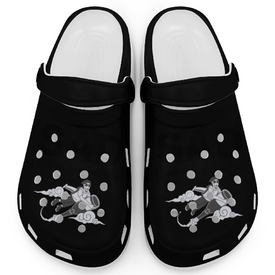 SAD – Self-Awareness Day Clogs for Happy Lone Wolves