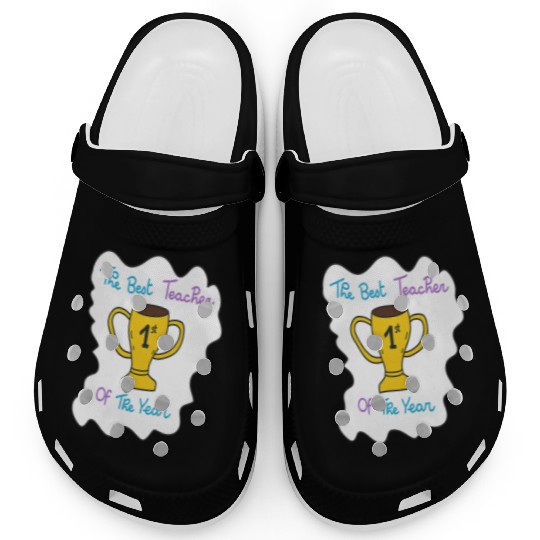 First Teacher Appreciation Trophy Design Clogs