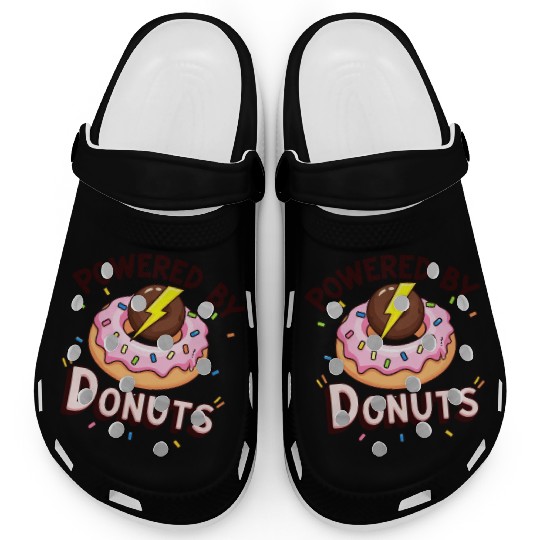 Powered By Donuts Clogs