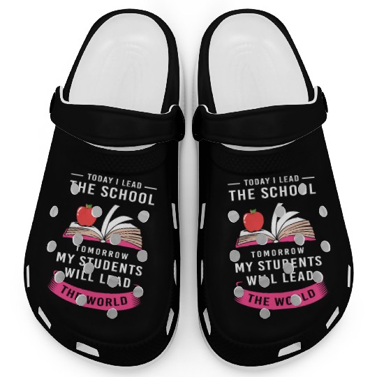 School Principal Back To School Clogs