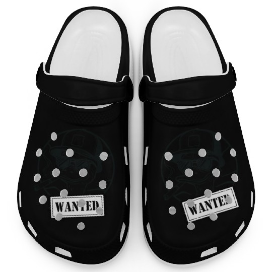 Urban Duck Graffiti Clogs Design