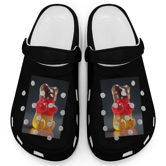 Transparent German Gummy Bear Clogs