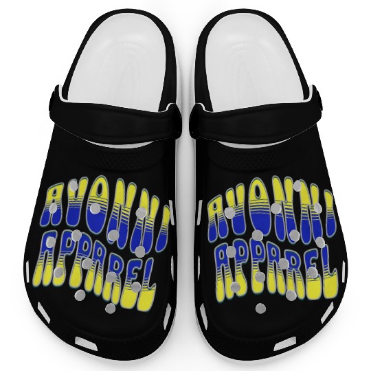 Vibrant Summer Aloha Sunset Design Clogs