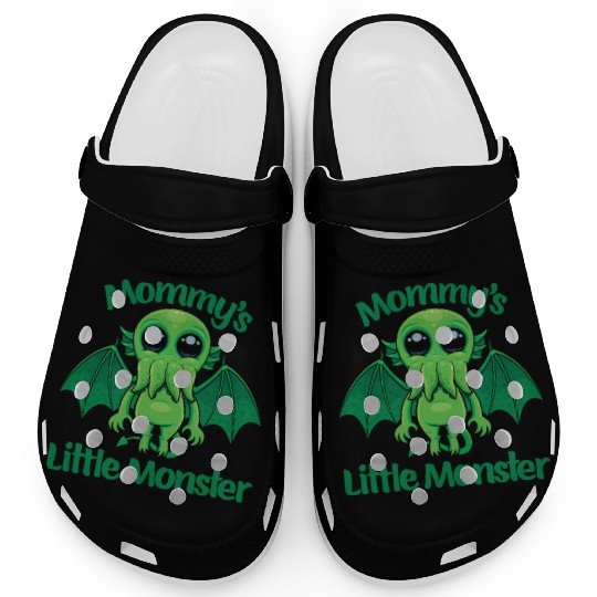Mommy’s Little Monster Cthulhu Cuddles Clogs