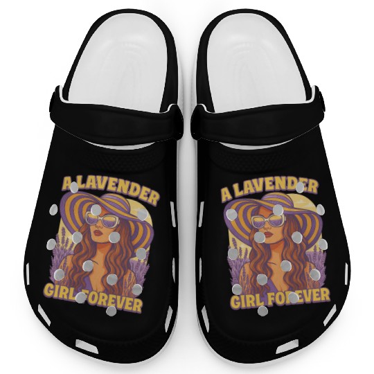 lavender girl Clogs