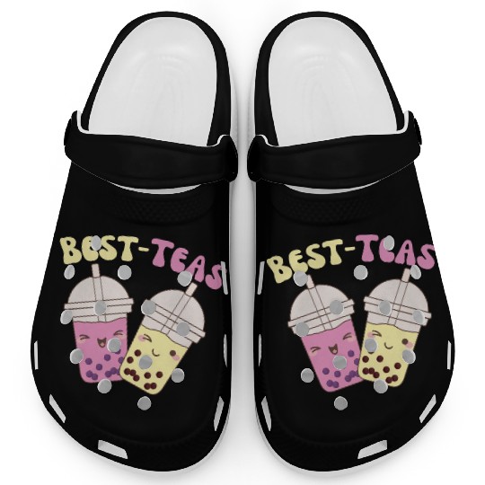 Best-Teas Cute Kawaii Bubble Tea Boba Tea Clogs
