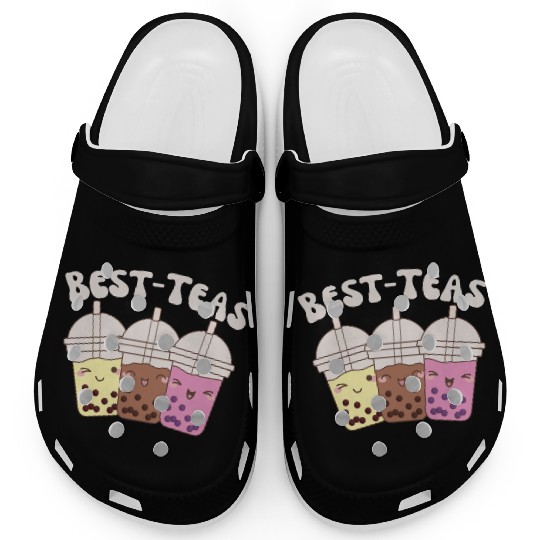 Best-Teas Cute Kawaii Bubble Tea Boba Tea Clogs